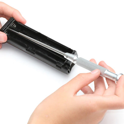 Japan Hobby Tool Long Cross Point Screw Driver #0 JIS for Camera Repair (2.5 x 120mm) - Image 2