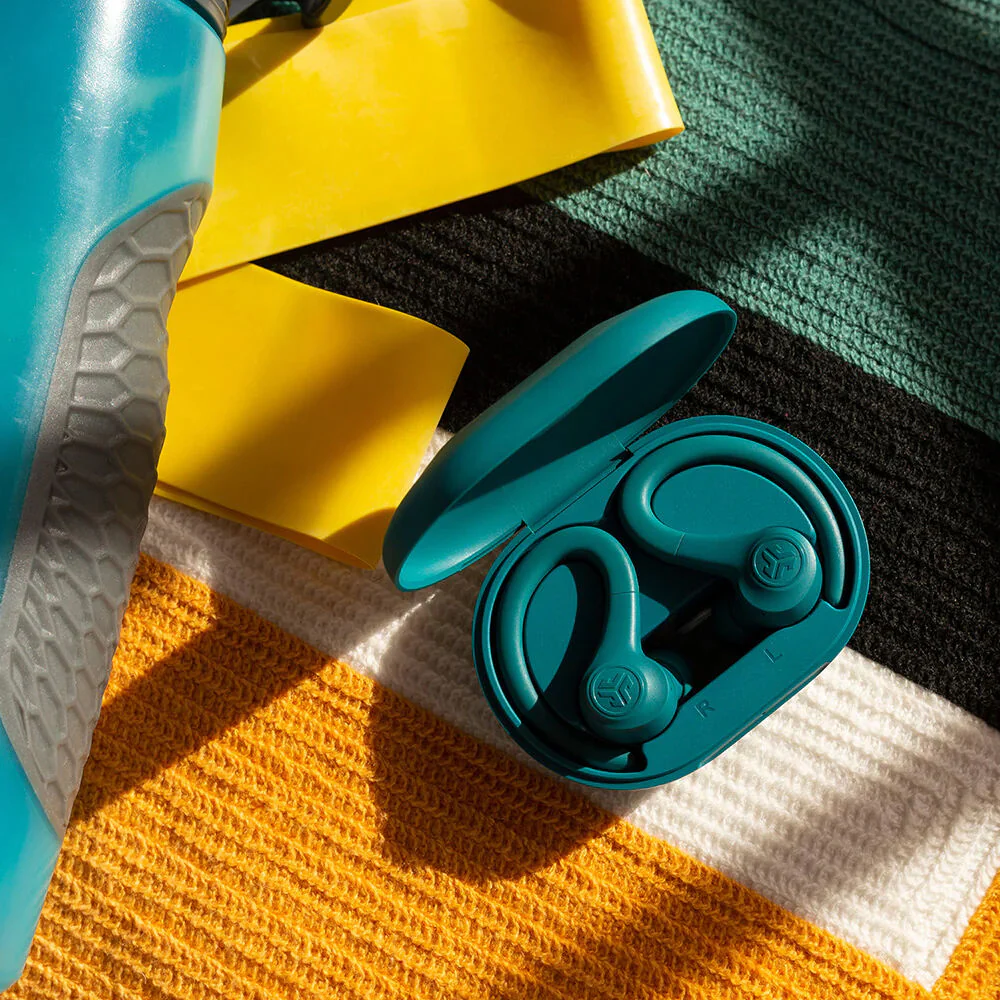 JLab GO Air Sport True Wireless Earbuds (Teal) - Image 6