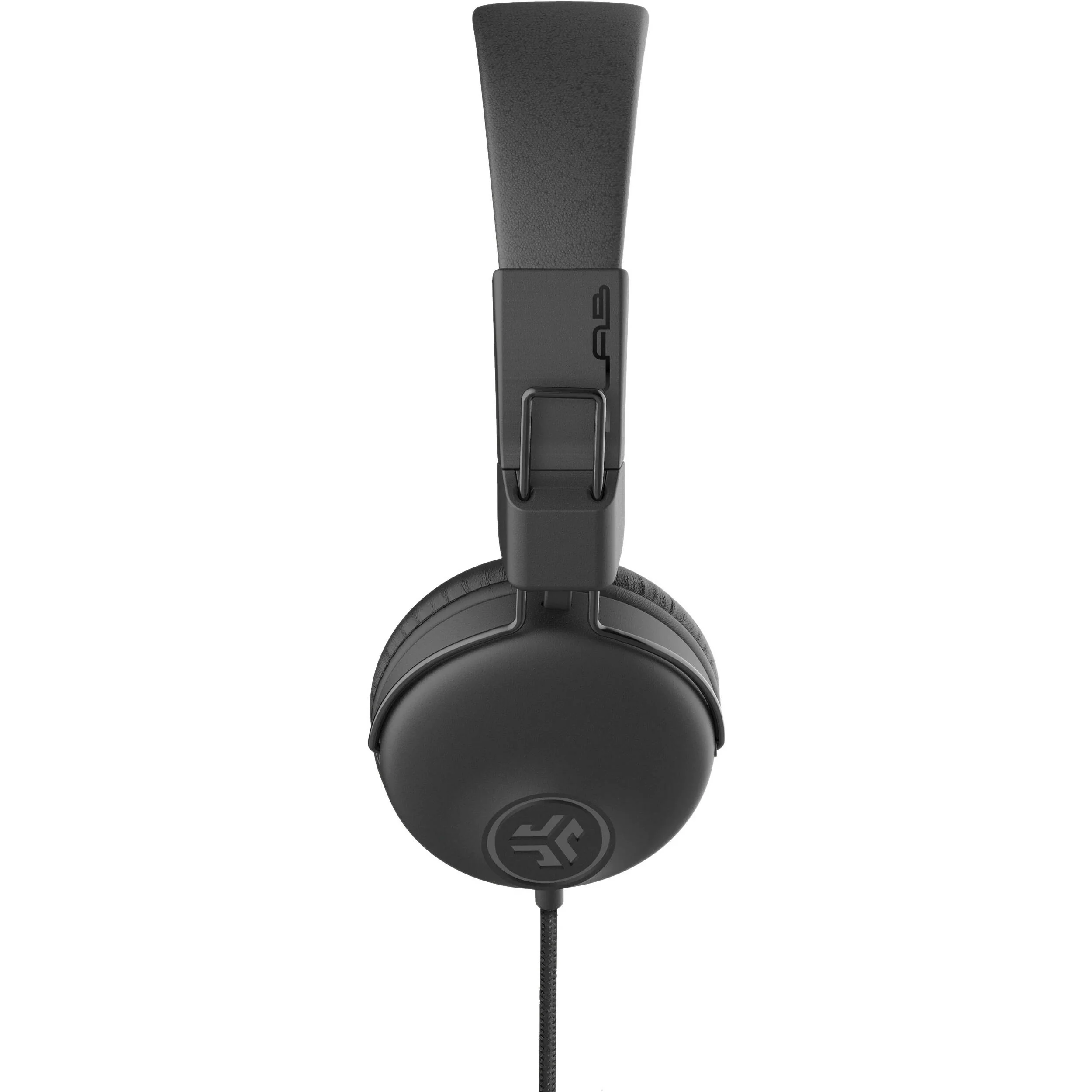 JLab Studio Wired On-Ear Headphones (Black) - Image 2