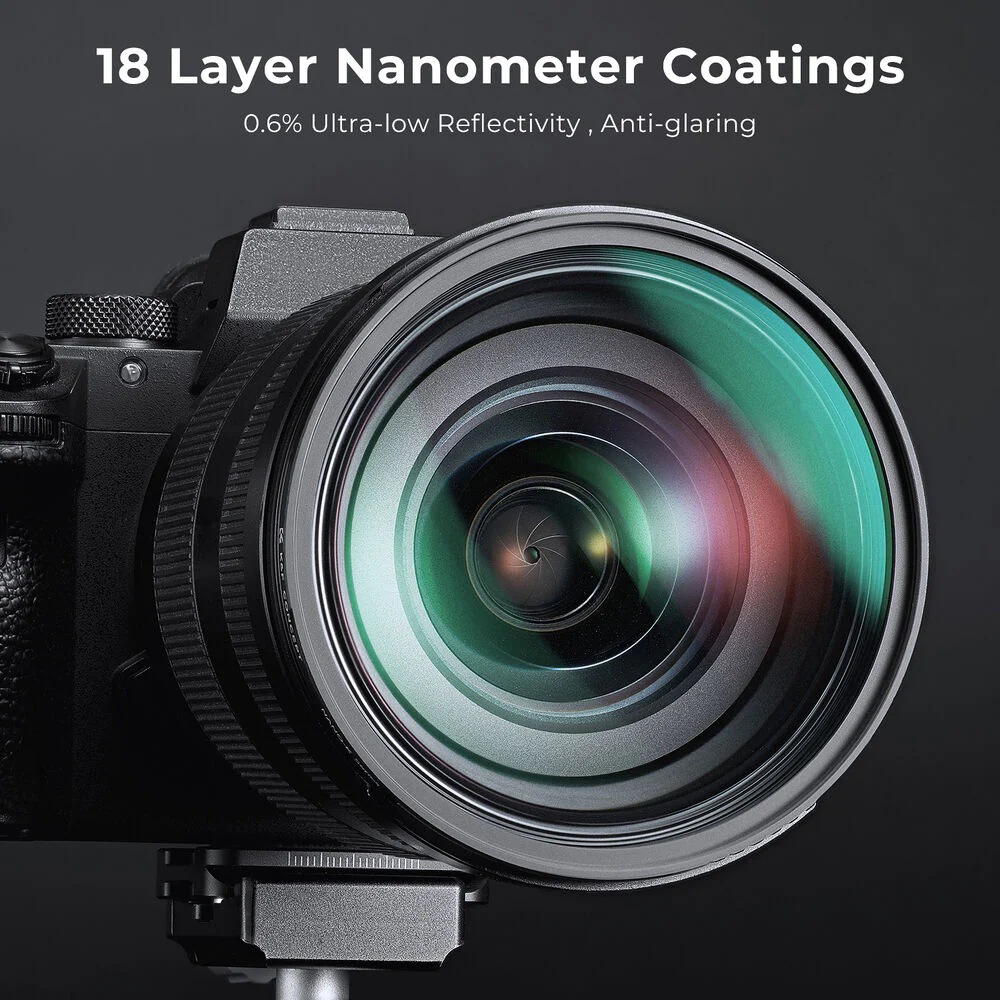 K&F Concept C-Series Black Diffusion Filter (49mm, Grade 1/8) - Image 5