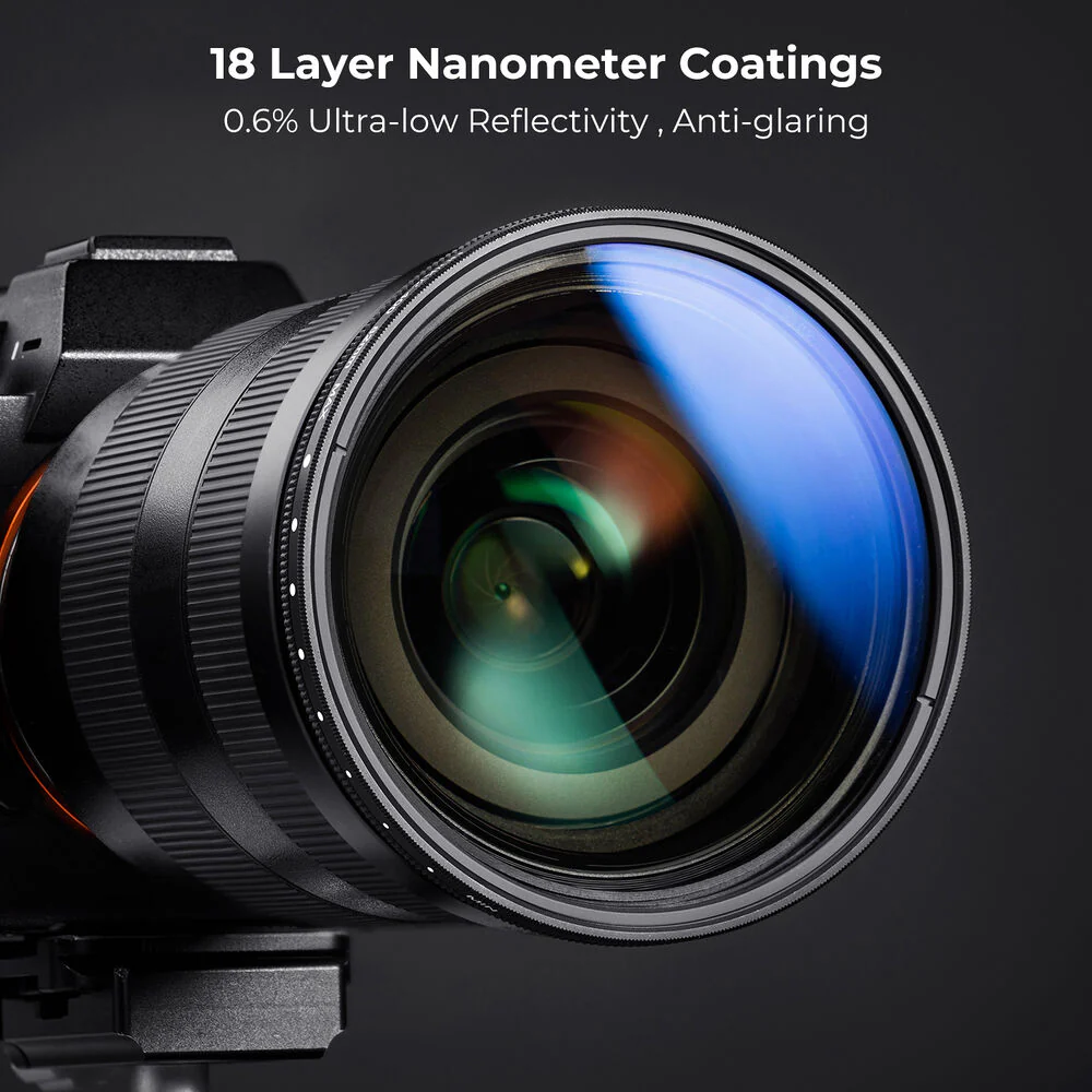 K&F Concept C-Series Variable ND Lens Filter (72mm, 1 to 11-Stop) - Image 4