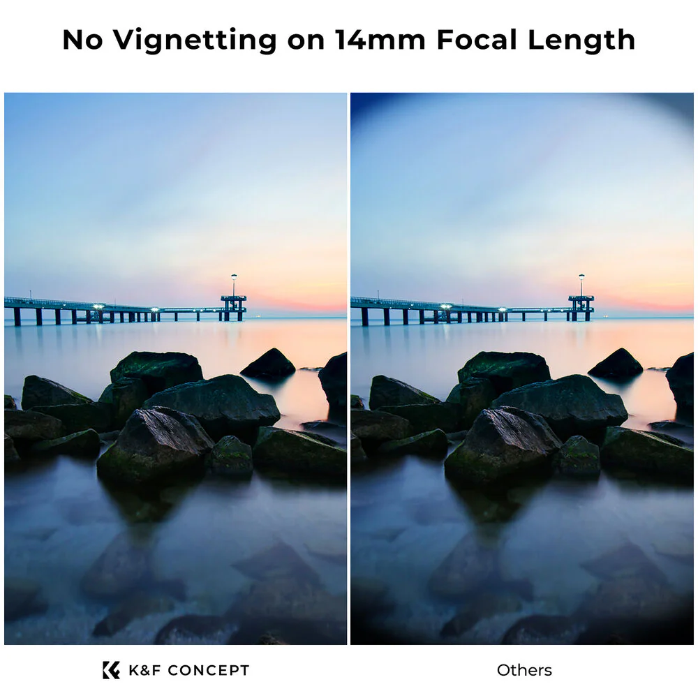 K&F Concept C-Series Variable ND Lens Filter (72mm, 1 to 11-Stop) - Image 6
