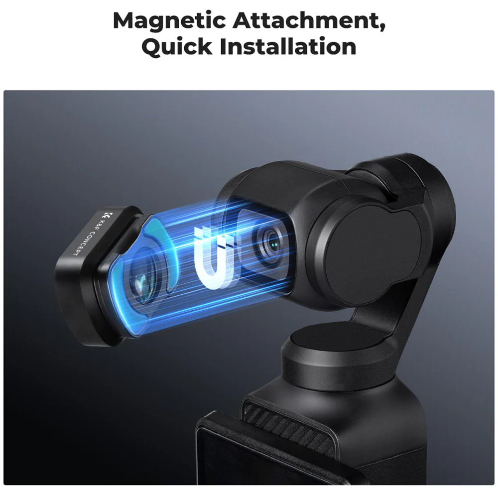K&F Concept Magnetic Close Up Macro Lens Filter for DJI Osmo Pocket 3 - Image 2