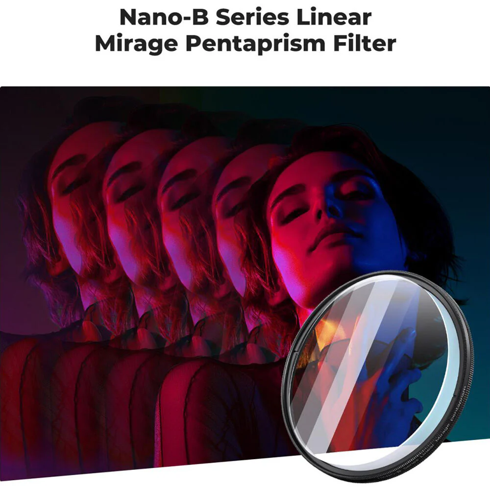 K&F Concept Nano-B Series Single-Sided Linear Pentaprism Filter (58mm) - Image 2