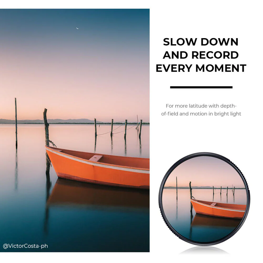 K&F Concept Nano-X ND Filter (49mm, 6-Stop) - Image 2