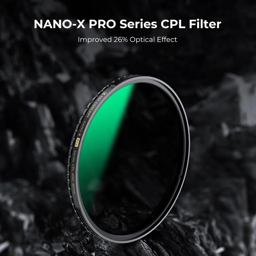 K&F Concept Nano-X Pro High-Definition Circular Polarizing Filter (43mm) - Image 2