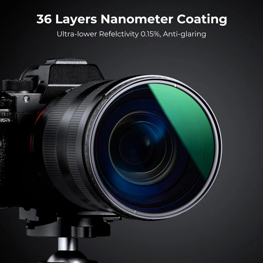 K&F Concept Nano-X Pro High-Definition Circular Polarizing Filter (43mm) - Image 6