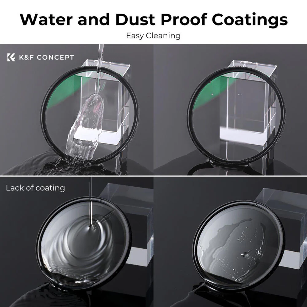 K&F Concept Nano-X Series MCUV & CPL Filter Kit (72mm) - Image 6