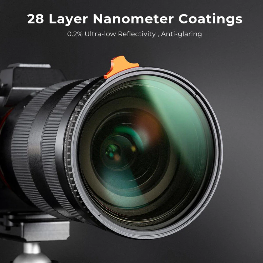 K&F Concept Nano-X Variable ND Filter (62mm, 1 to 9-Stop) - Image 4