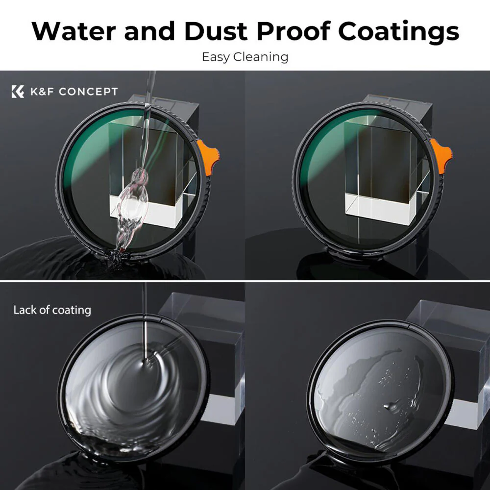 K&F Concept Nano-X Variable ND Filter (62mm, 1 to 9-Stop) - Image 6