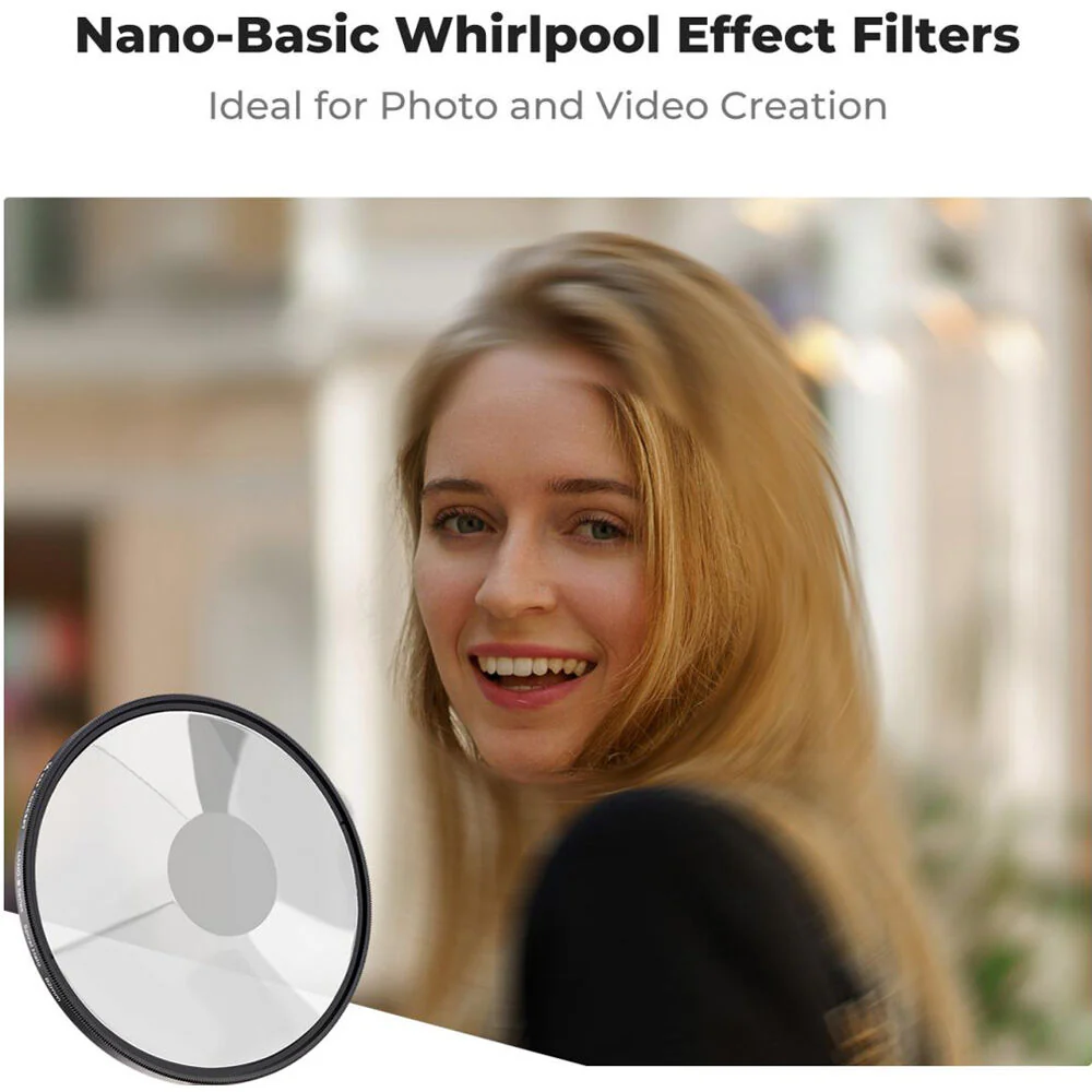 K&F Concept NanoB Series Swirl Special Effect Filter (77mm) - Image 2