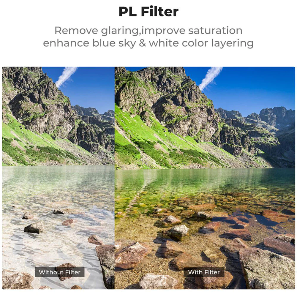 K&F Concept UV/CPL/ND Filter Set for DJI Neo (6-Pack) - Image 5