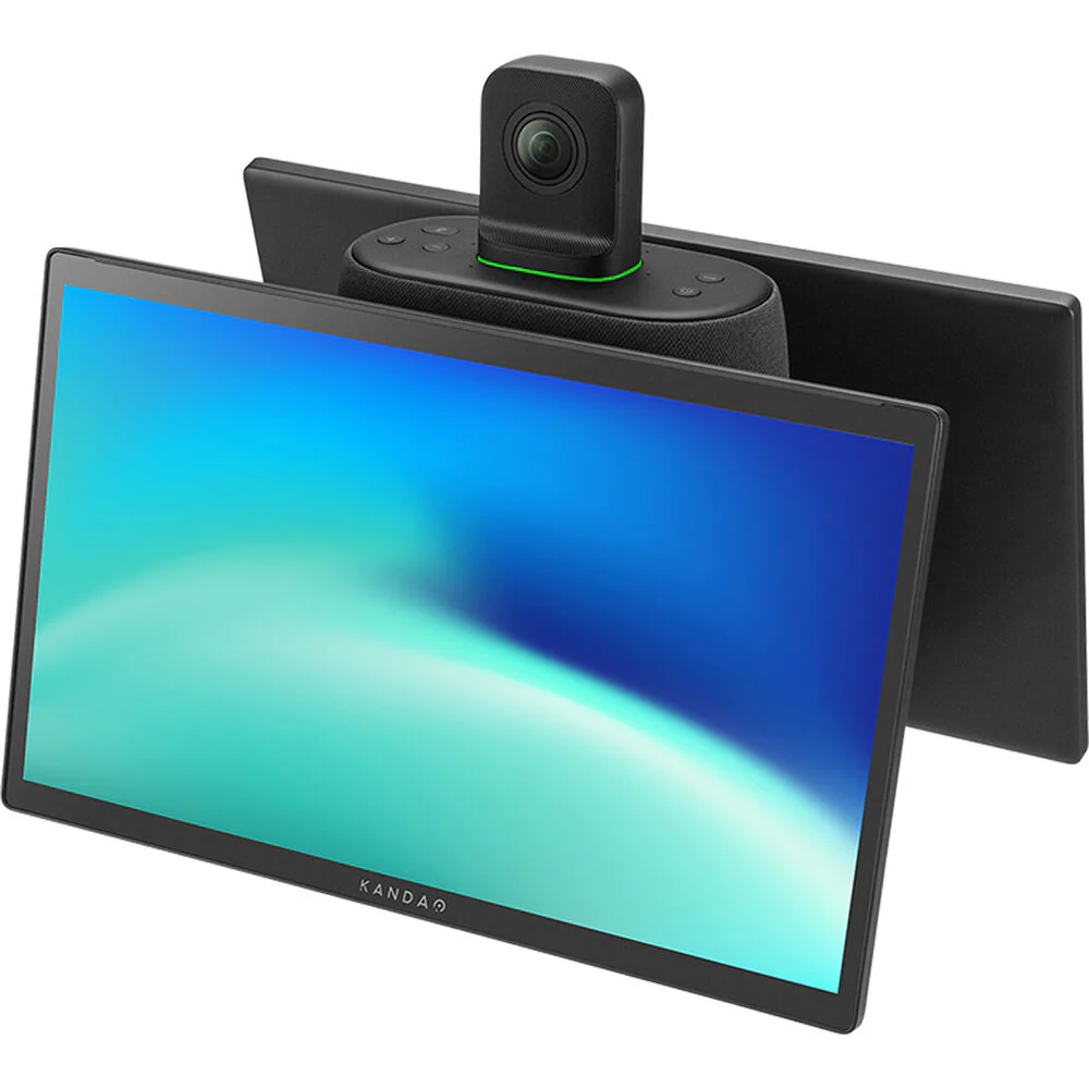 Kandao Meeting Ultra 4K 360° AI Conference Camera with Dual Touchscreen Monitors - Image 4