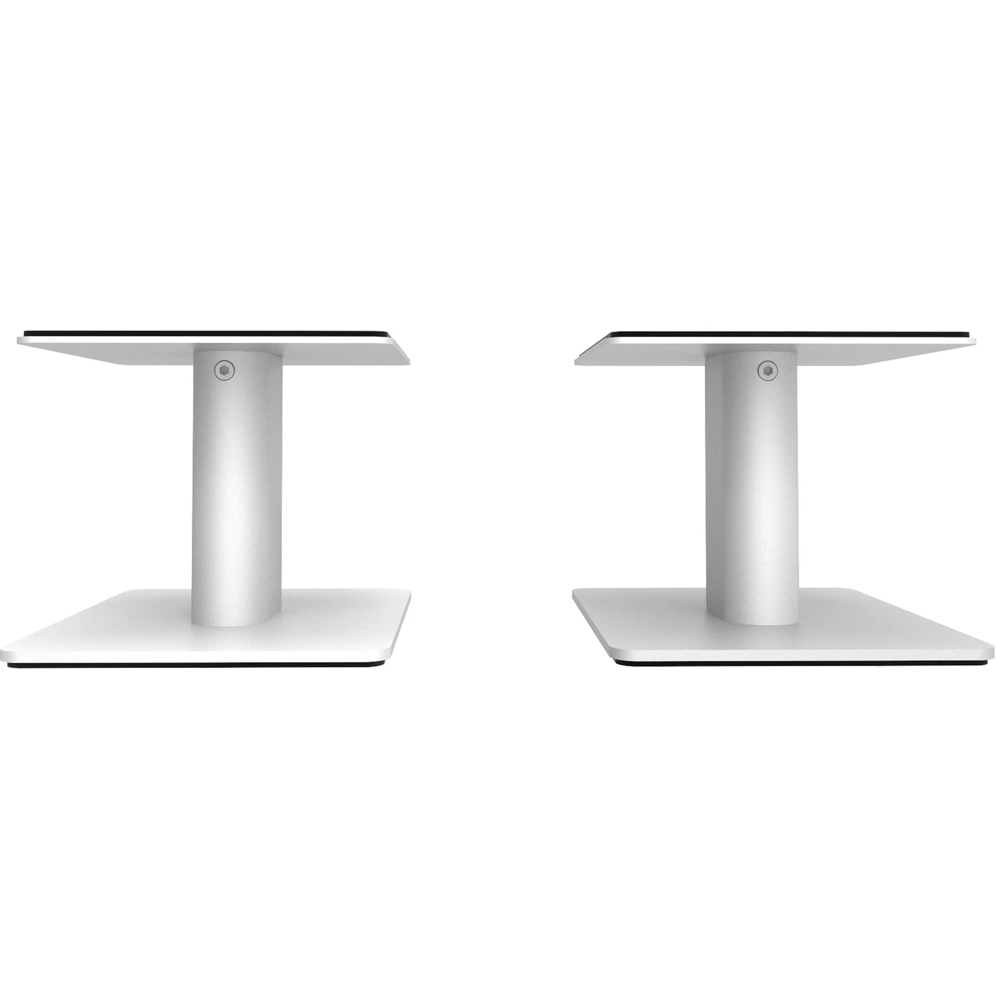 Kanto Living 6" Tall Universal Desktop Speaker Stand (White) - Image 2