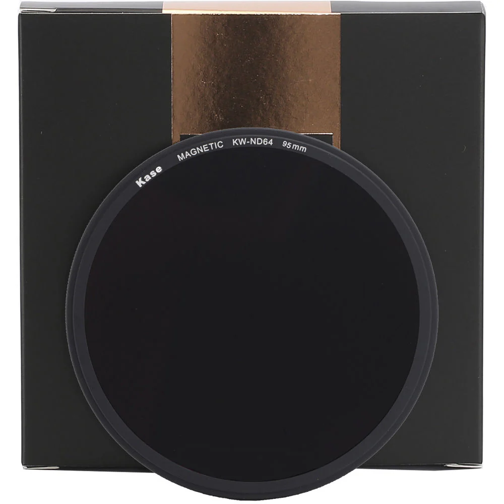 Kase Wolverine Magnetic ND64 Solid Neutral Density 1.8 Filter with 95mm Lens Adapter Ring (6-Stop) - Image 4