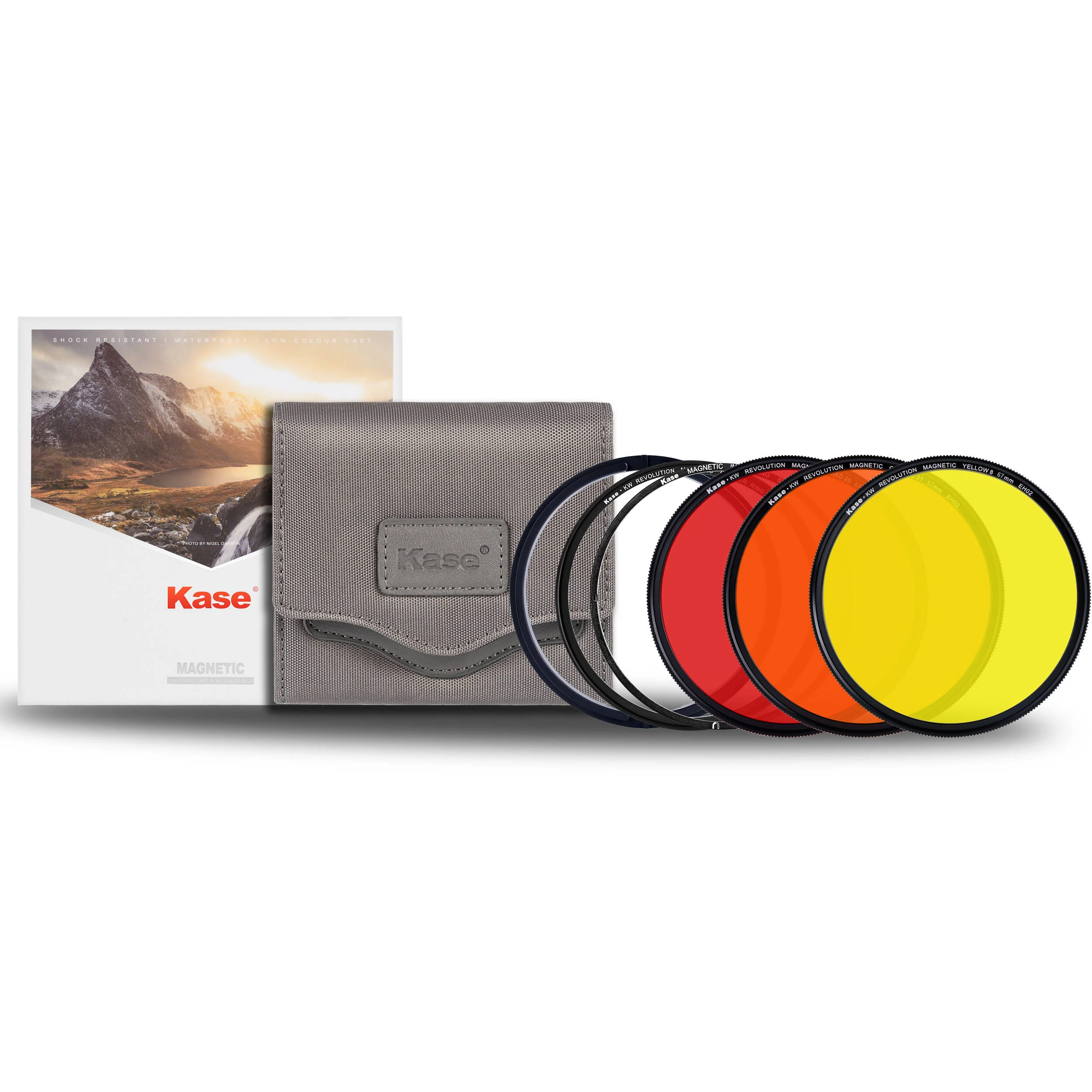 Kase Wolverine Revolution B&W 3-in-1 Filter Kit (67mm) - Image 2