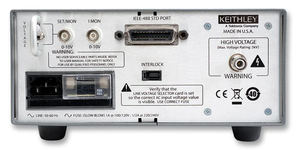 Keithley 2290E-5 Bench Power Supply High Voltage DC Programmable 1 Output 50 V 5 kV mA - Image 2
