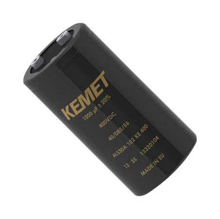 KEMET ALS30A472MF200 Electrolytic Capacitor, Long Life, 4700 µF, 200 V, ALS30 Series, 19000 hours @ 85°C, ± 20%, Screw