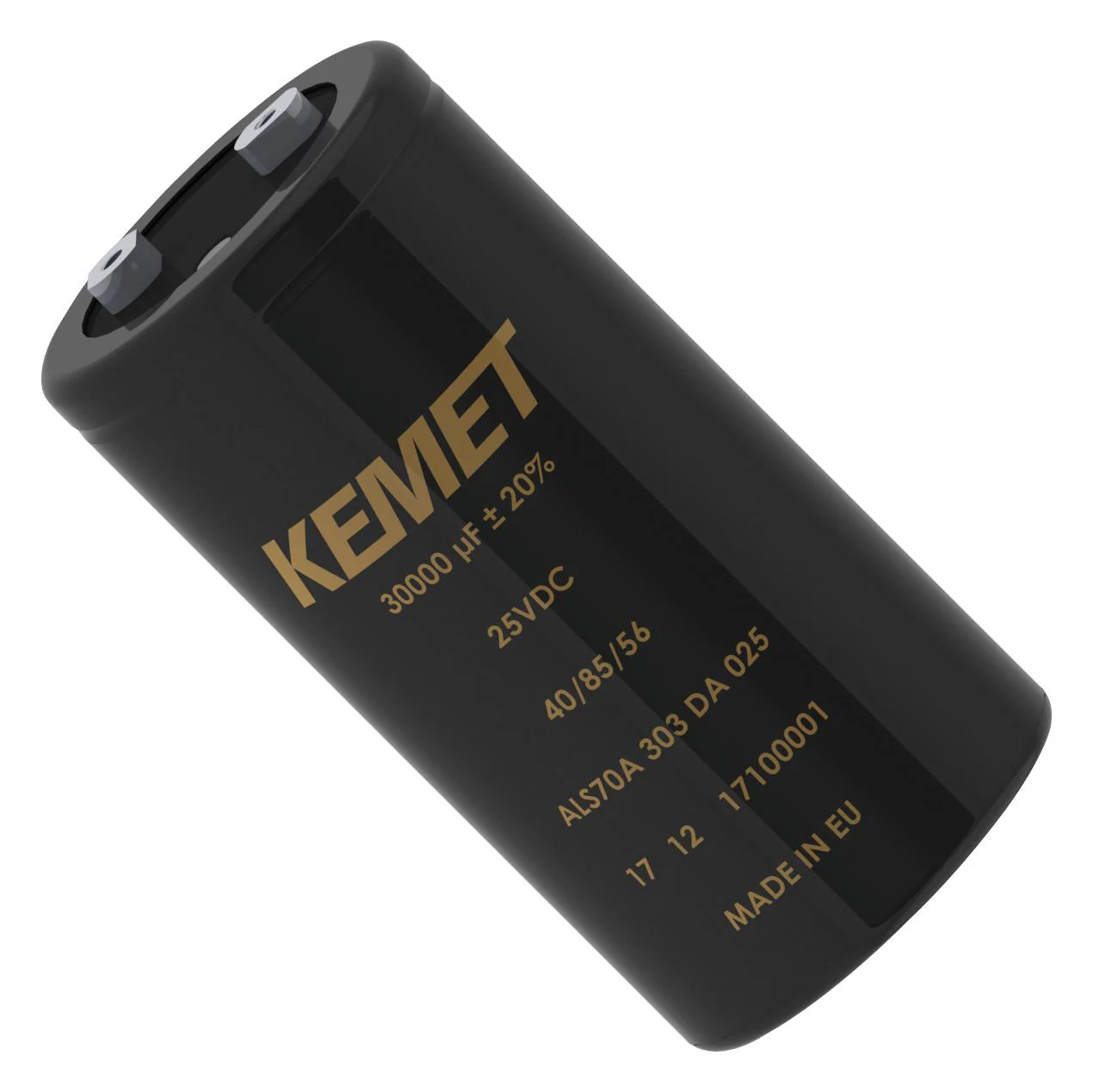 KEMET ALS70A472NF500 Electrolytic Capacitor, 4700 µF, 500 V, ALS70 Series, ± 20%, Screw, 77 mm