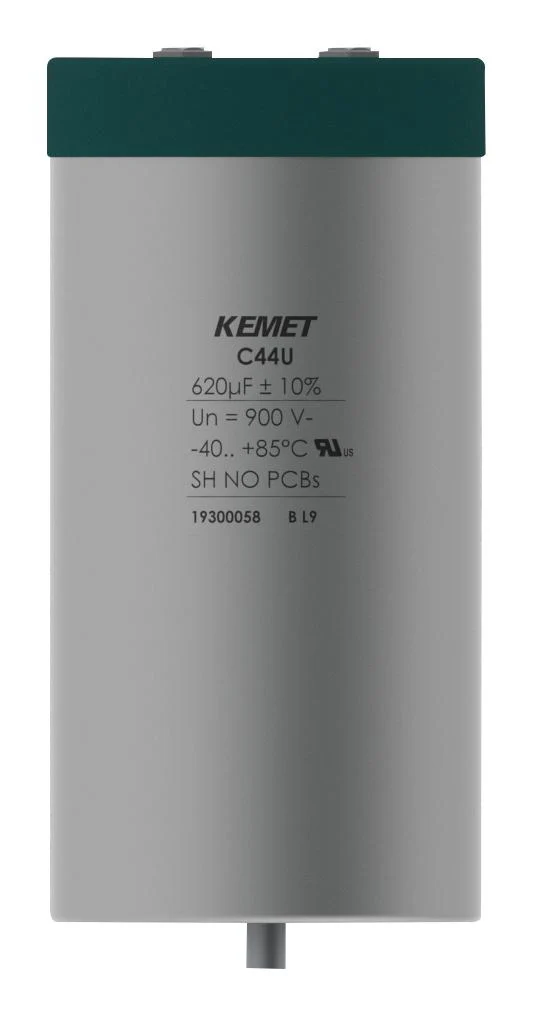 KEMET C44UOGT6500T83K Power Film Capacitor, Metallized PP, Can, 500 µF, ± 10%, DC Link, Stud Mount - M6
