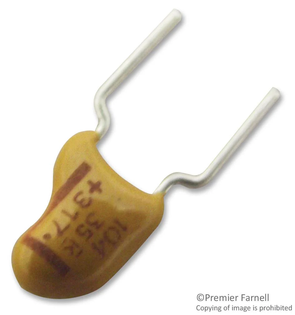 KEMET T356M476K035AT Tantalum Capacitor, Polar, 47 µF, 35 V, T356 Series, ± 10%, Radial Leaded