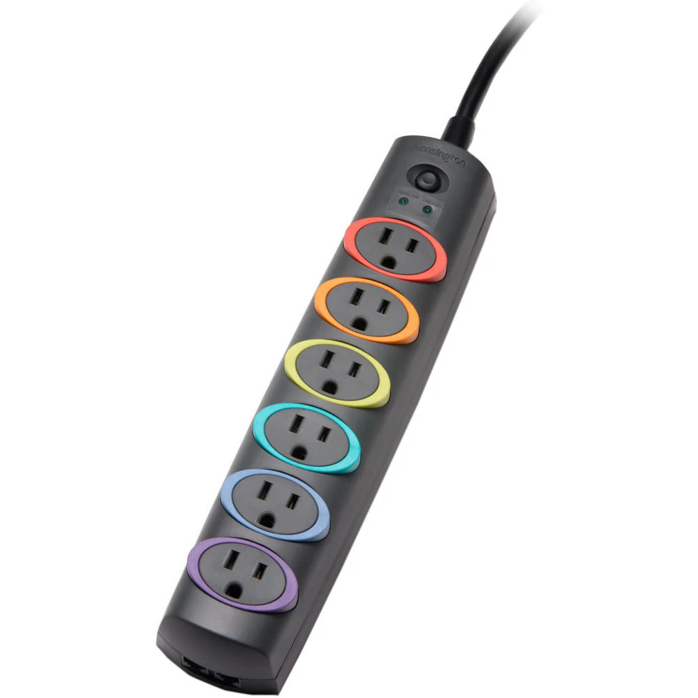 Kensington SmartSockets Premium 6-Outlet Surge Protector - Image 2