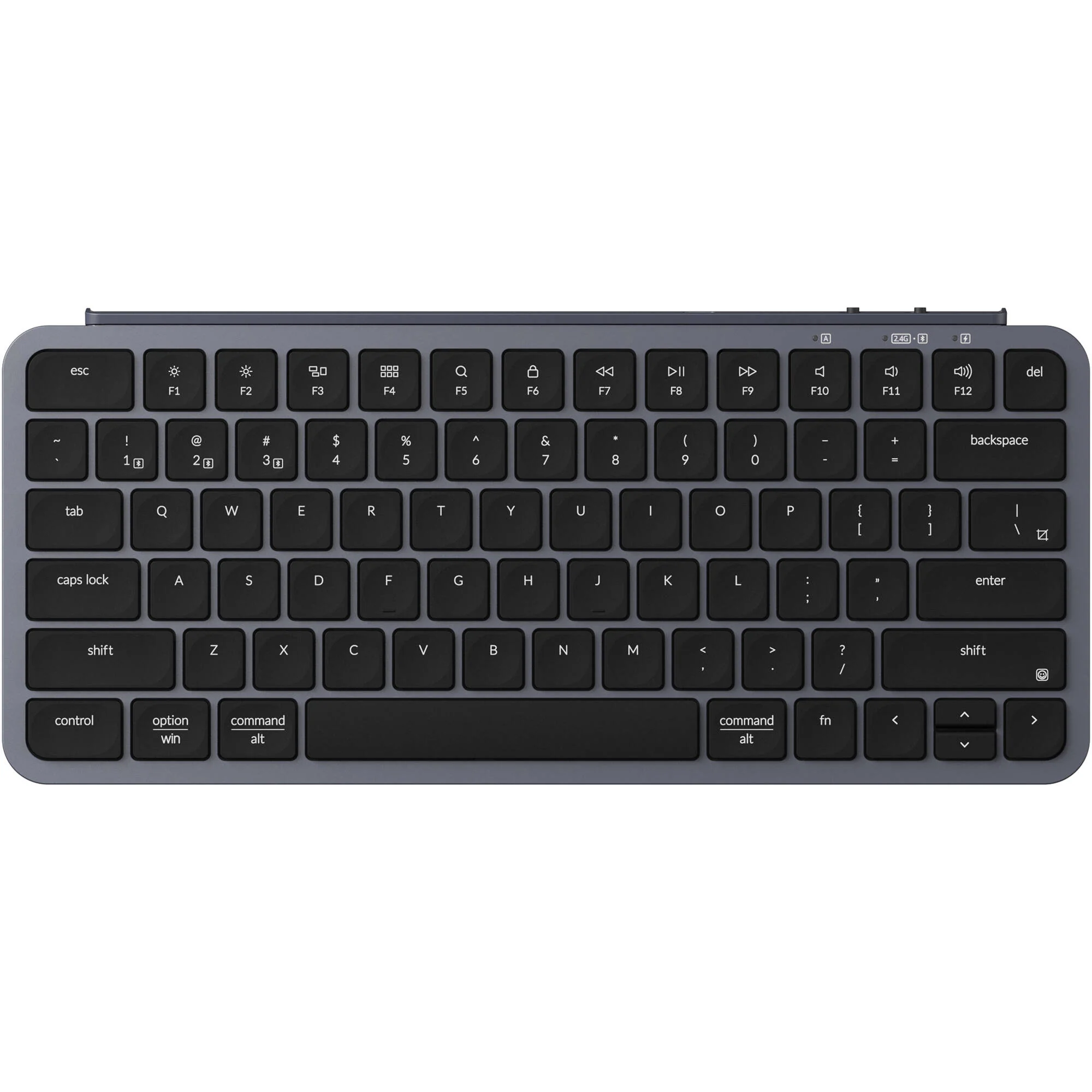 Keychron B1 Pro Ultra-Slim Wireless Keyboard (Space Gray)