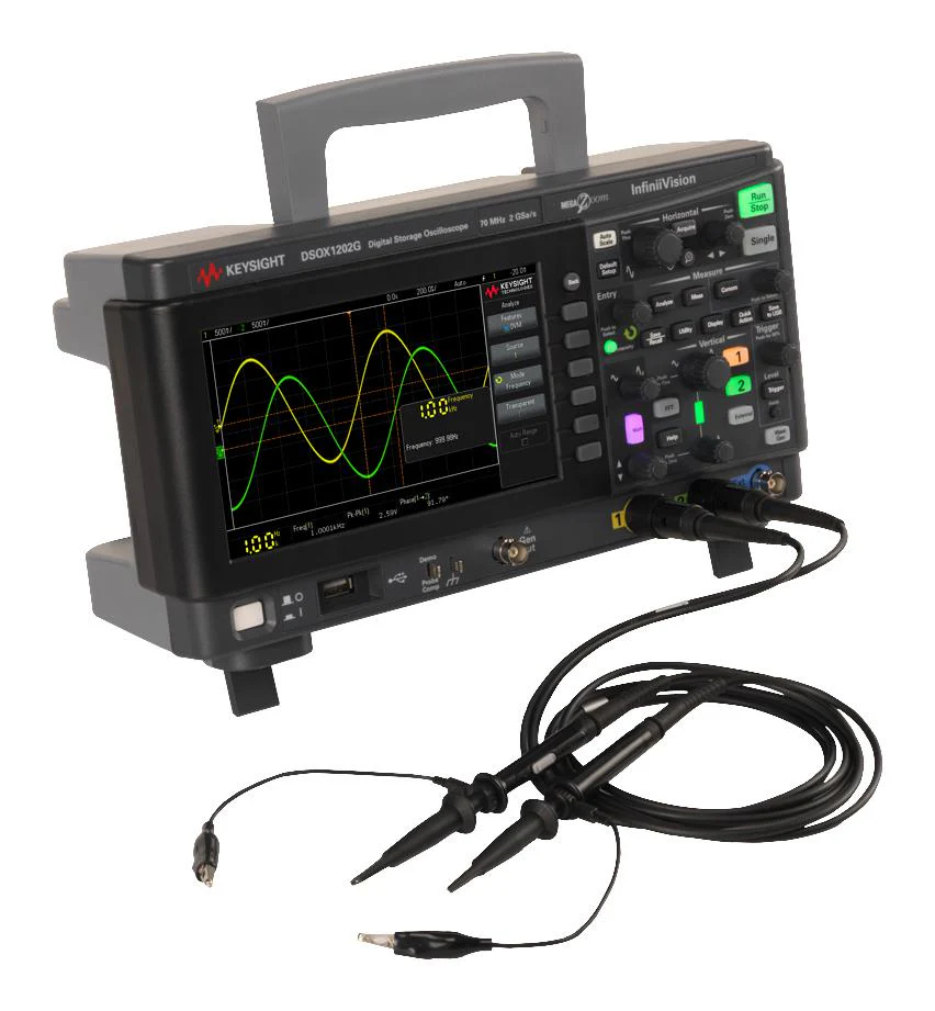 Keysight Technologies DSOX1202G+DSOX1202A-200 DSOX1202G+DSOX1202A-200 Digital Oscilloscope Infiniivision 1000 X 2 Analogue 1 Ext Trigger 200 MHz Gsps Mpts - Image 3