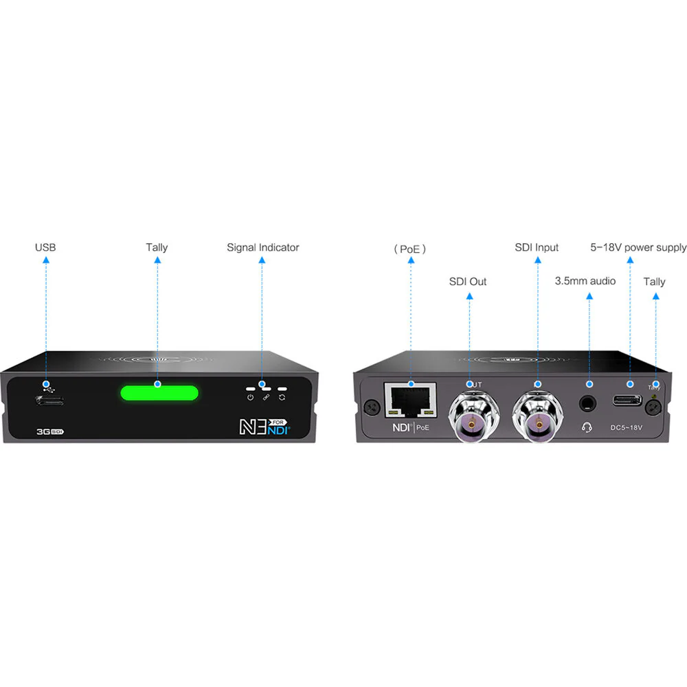 Kiloview N3-S 3G-SDI and NDI Bidirectional Converter - Image 2