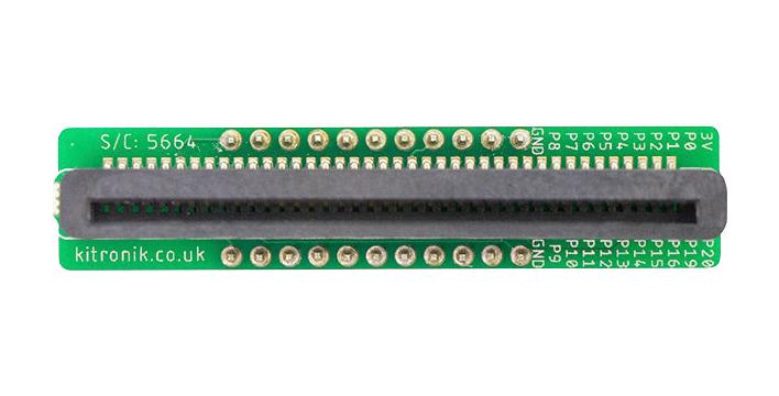 Kitronik 5664 5664 Breadboard Breakout 2 Row 11 Way 2.54 mm Pitch BBC micro:bit New - Image 3