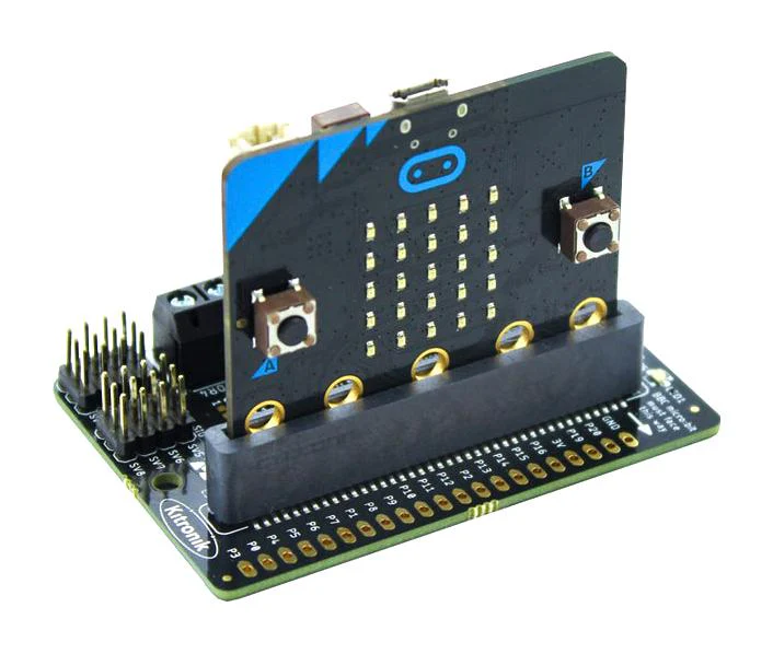 Kitronik 5693 Robotics Board BBC micro:bit 3 V to 10.8 Supply 10 A 2 Stepper Motors - Image 4