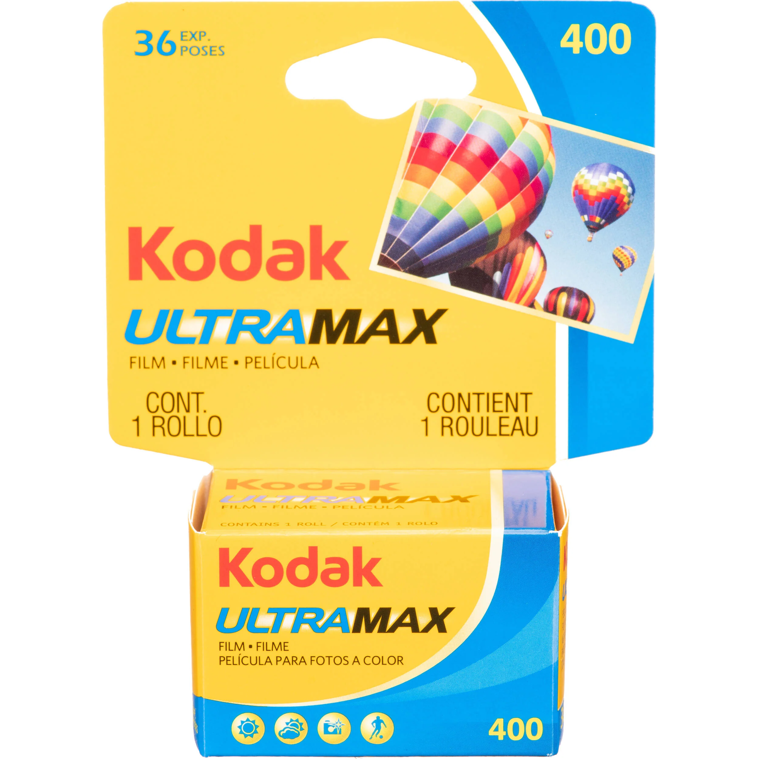 Kodak GC/UltraMax 400 Color Negative Film (35mm Roll, 36 Exposures) - Image 2