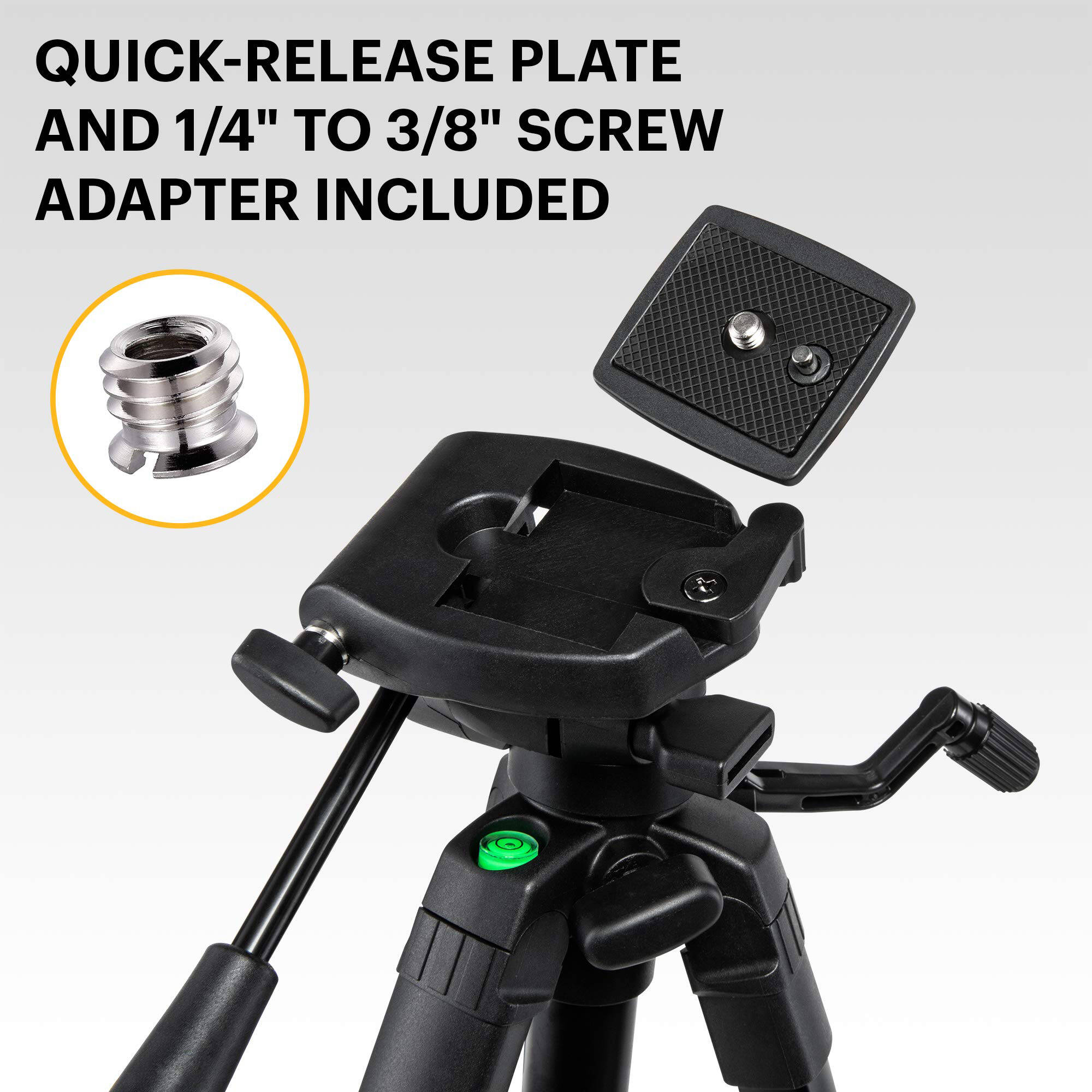 Kodak Photo Gear Lightweight Tripod (62") - Image 3