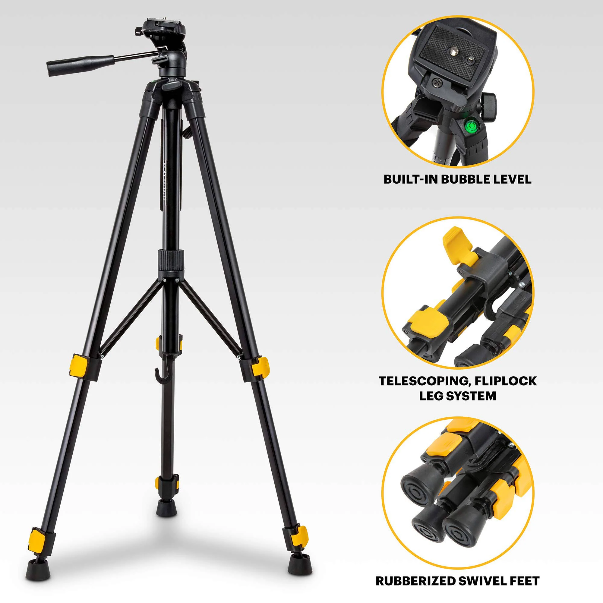 Kodak Photo Gear Lightweight Tripod (62") - Image 4