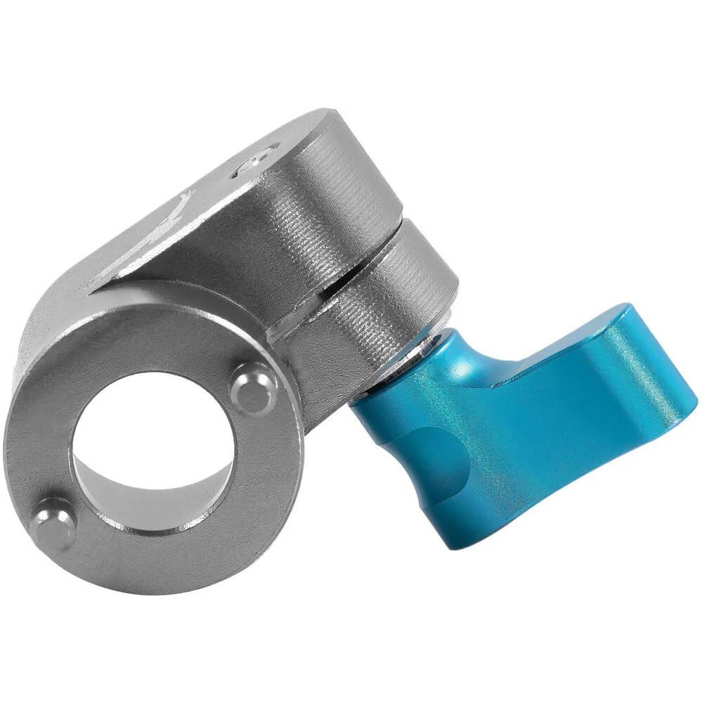 Kondor Blue ARRI-Style 3/8"-16 Pin to 15mm Rod Clamp (Space Gray) - Image 2