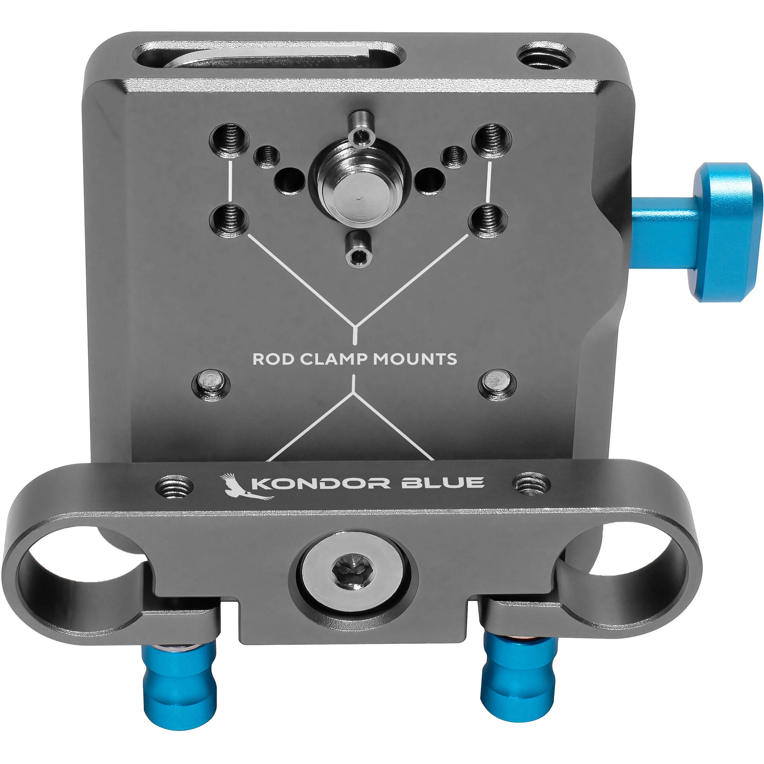 Kondor Blue Mini V-Mount Basic Rod Kit (Space Gray) - Image 2