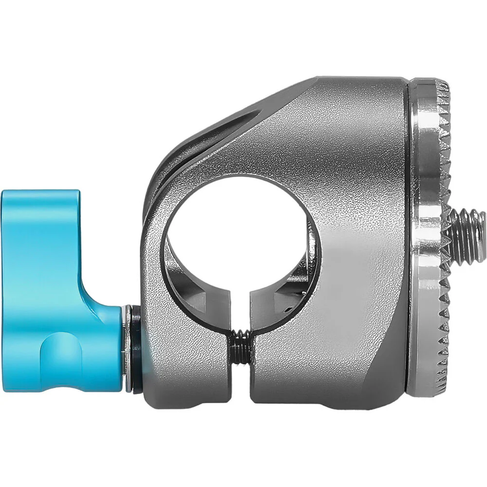 Kondor Blue Rosette to Straight-Angle Rod Clamp (Space Gray) - Image 2