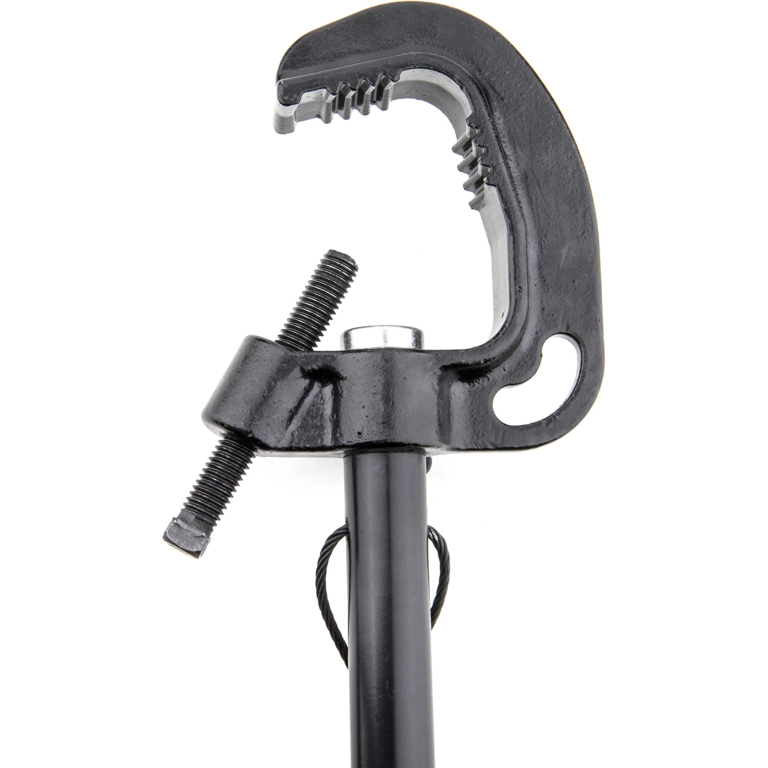 Kupo Lightweight Telescopic Hanger with 5/8" Baby Stud (Long, Black) - Image 3