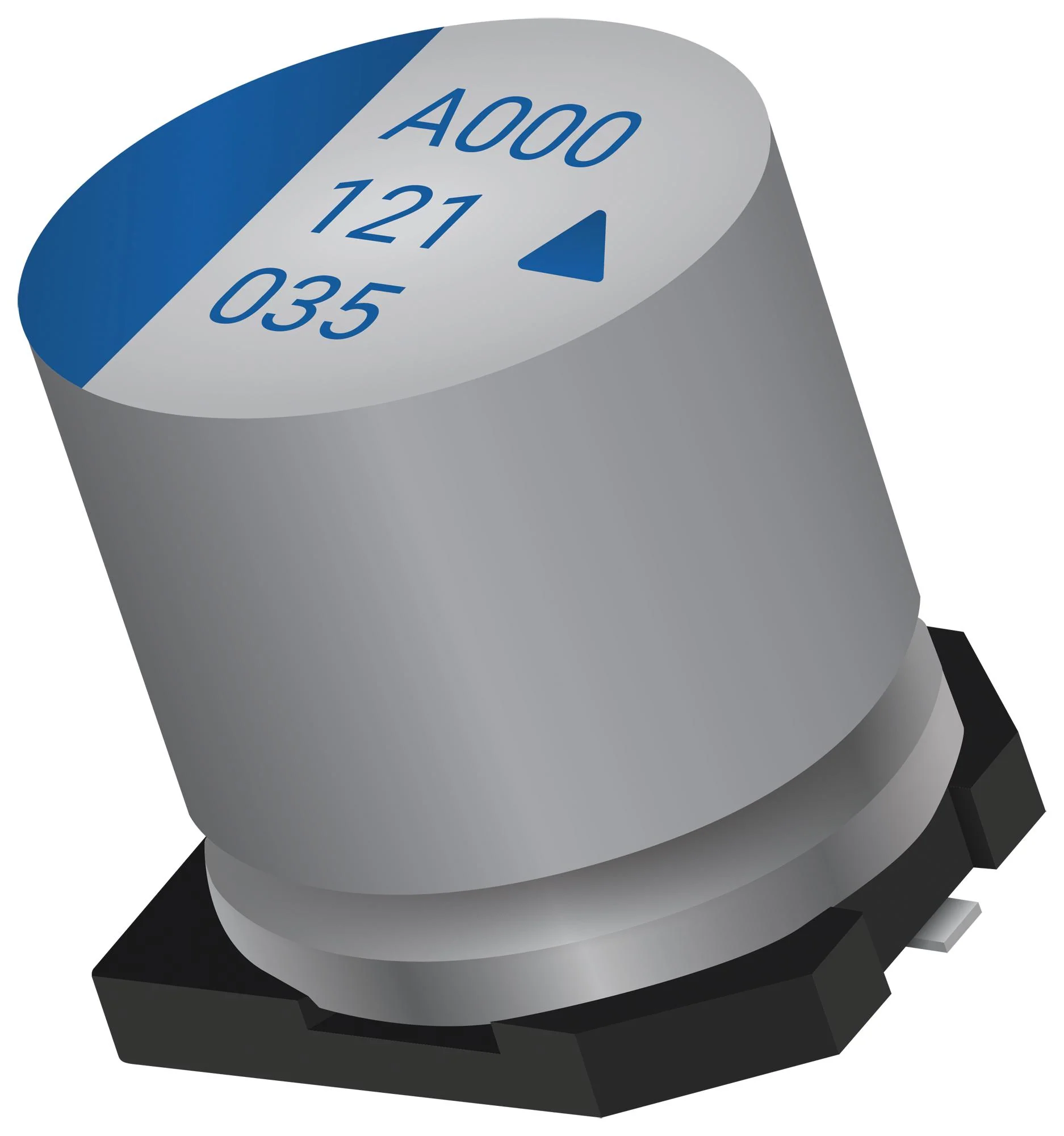 Kyocera AVX AHA1012560M063R AHA1012560M063R Hybrid Aluminium Electrolytic Capacitor 56 µF ± 20% 63 V Radial Can - SMD 0.022 ohm