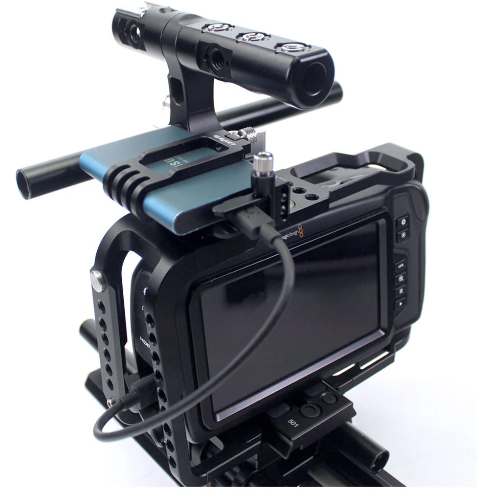 LanParte Sandisk SSD Clamp With Cold Shoe Mount And 1/4 Thread - Image 11