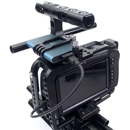 LanParte Sandisk SSD Clamp With Cold Shoe Mount And 1/4 Thread - Image 4
