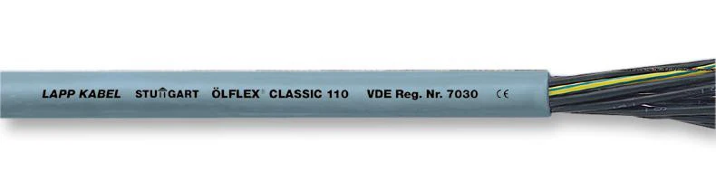 LAPP KABEL 1119305 Multicore Unscreened Cable, Ölflex® YY, Grey, 5 Core, 16 AWG, 1.5 mm², 164 ft, 50 m