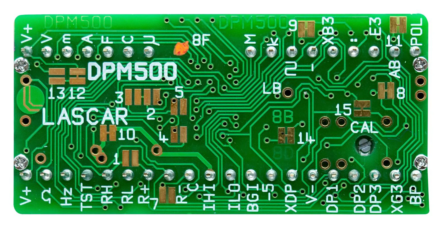 Lascar DPM 500 Digital Panel Meter 3-1/2 Digits DC Voltage 0mV to 200mV - Image 3