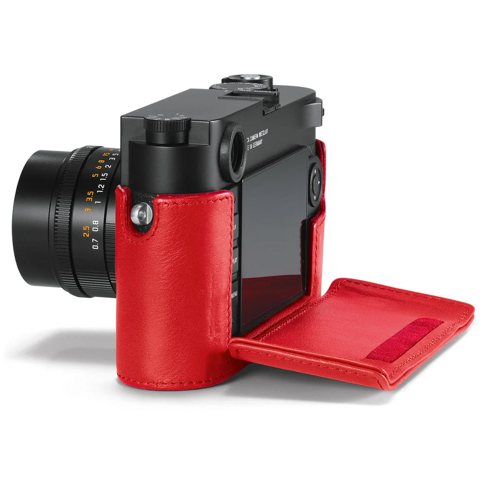 Leica M10 Leather Protector (Red) - Image 3