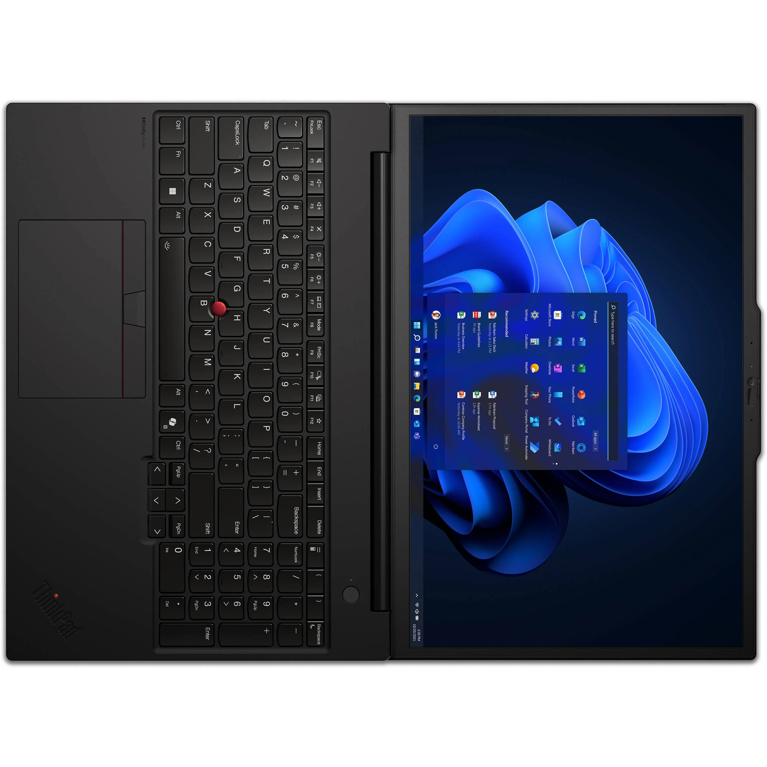Lenovo ThinkPad P16s Gen 3 Laptop (Black) - Image 6