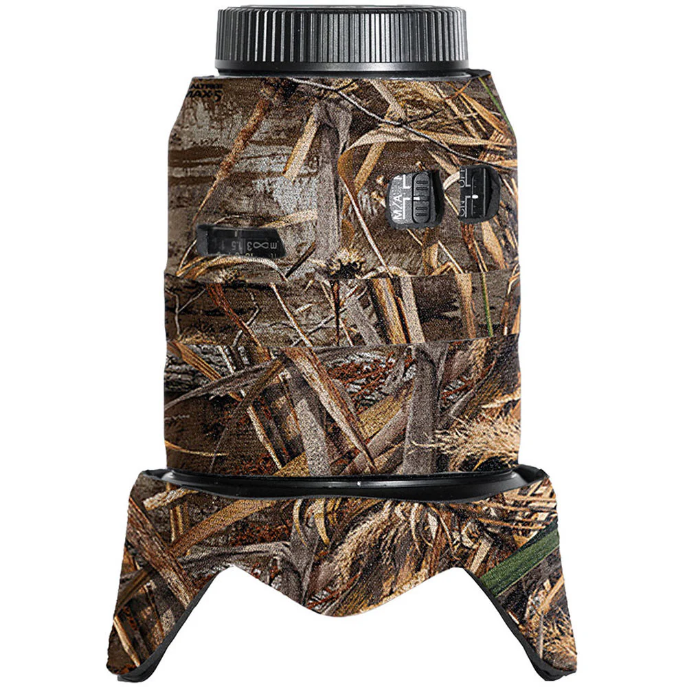 LensCoat Lens Cover for Nikon 24-120 f/3.5-5.6 AF-S VR Lens (Forest Green Camo) - Image 6