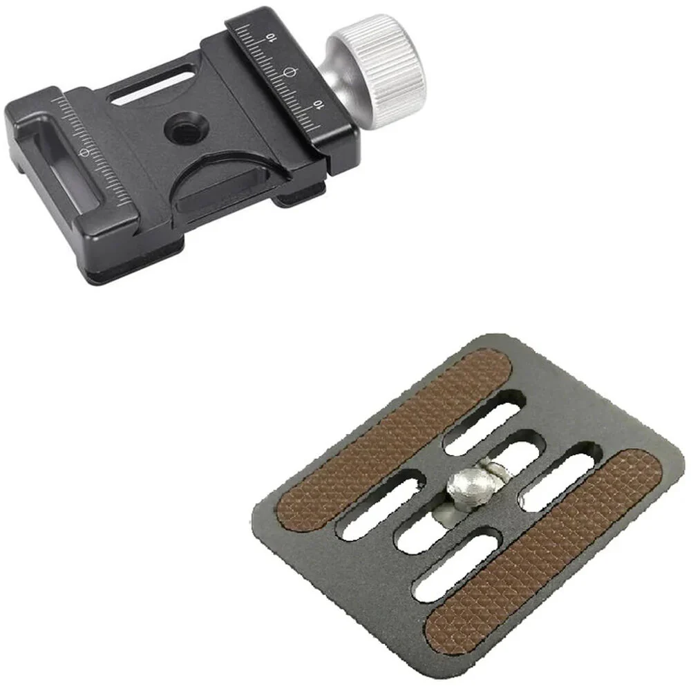 Leofoto DC-38Q Screw-Knob Clamp with BPL-50N QR Plate - Image 7