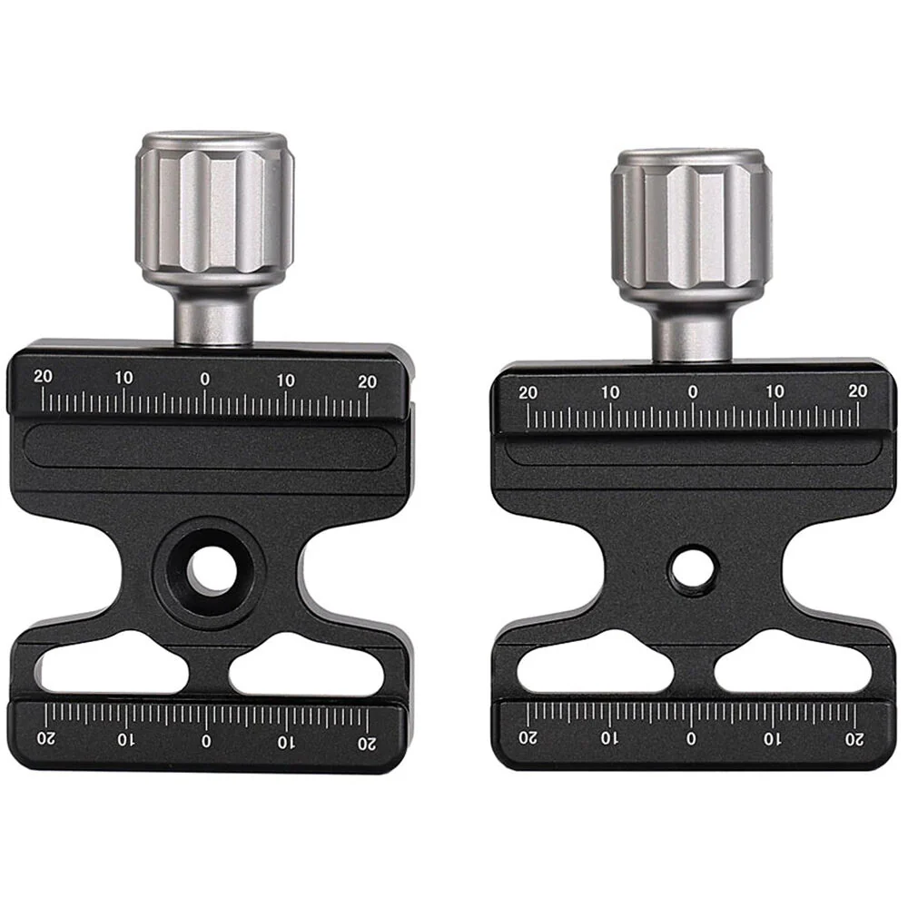 Leofoto DDC-50 Bidirectional Double Mini Clamp with BPL-50N QR Plate - Image 3