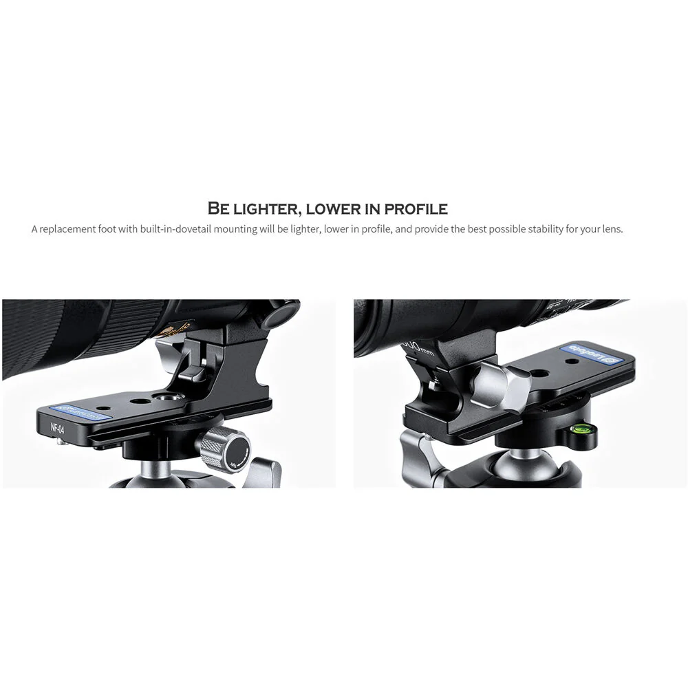 Leofoto NF-01 Collar Foot for Select Nikon Lenses - Image 4