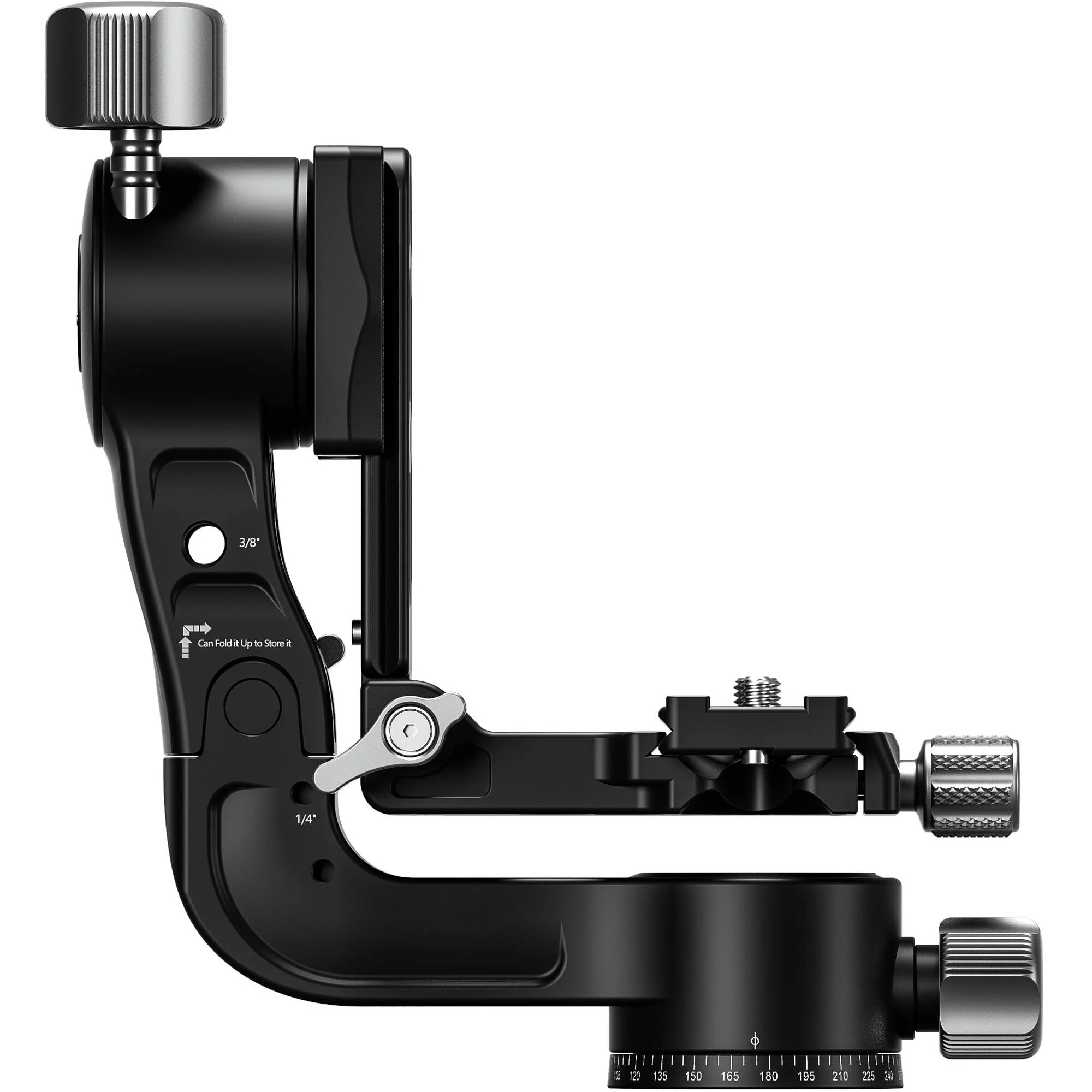 Leofoto PG-2 Folding Gimbal Head with Arca-Type QR Set - Image 2